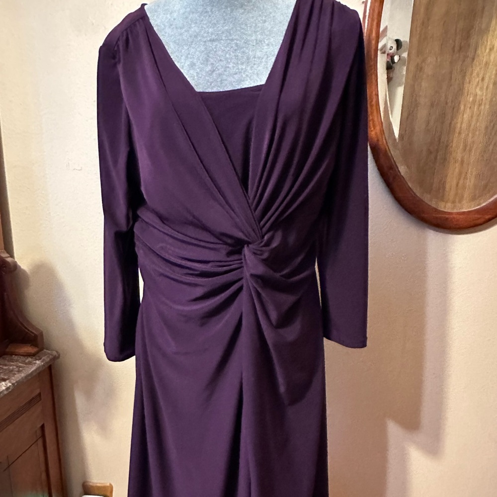 Chaps XL PLUM colored dress.